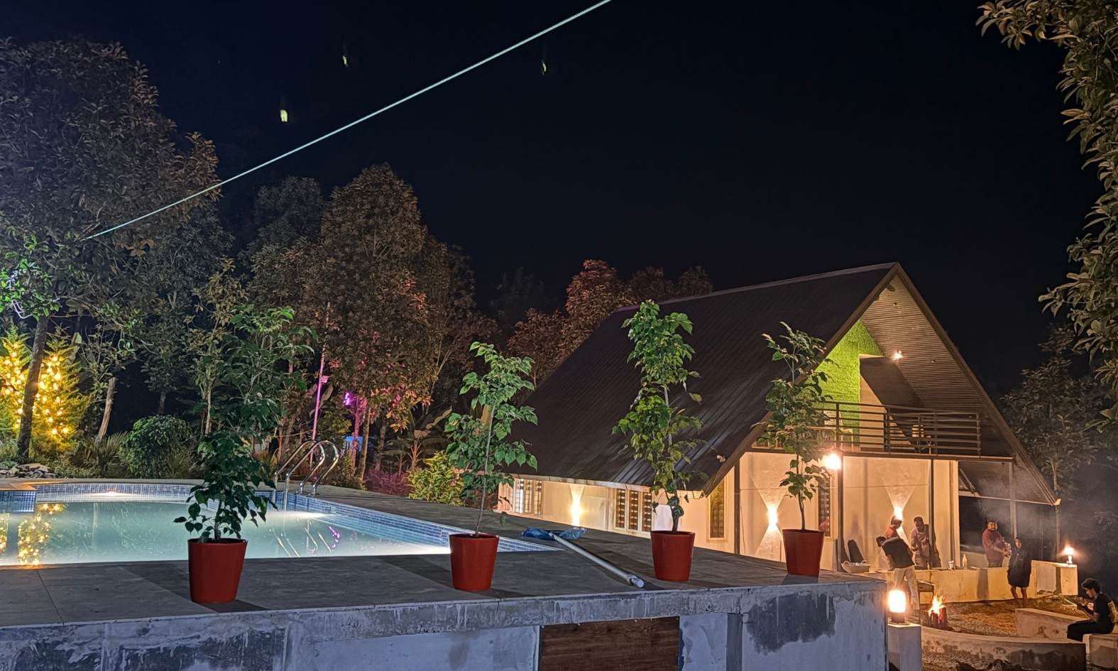 Campfire night, Oakwood Oasis